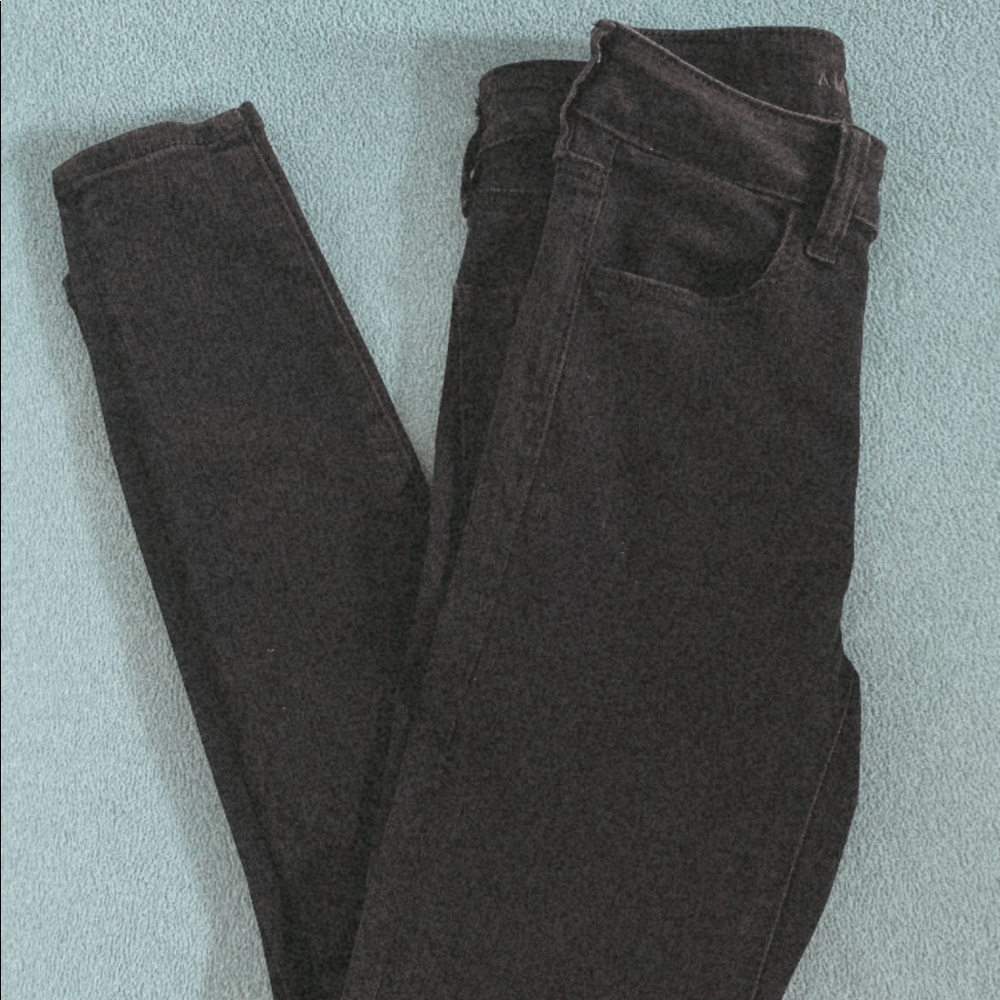 american eagle black jeans
